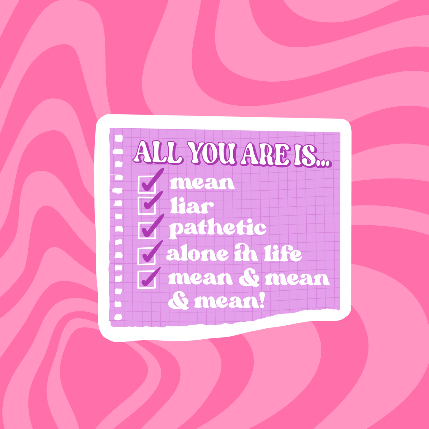 All You Are Is Mean | Speak Now
