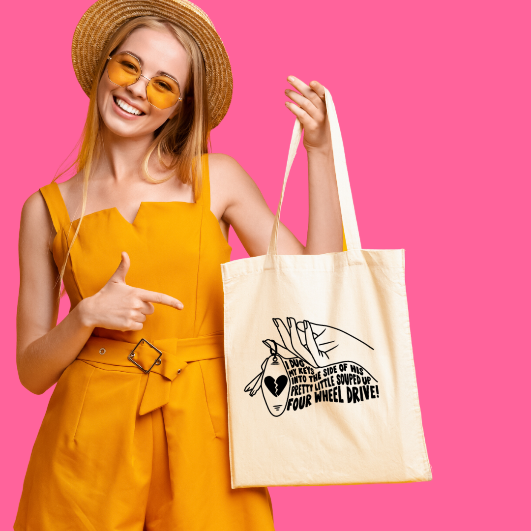 Dug My Keys... | Country Cowgirl Tote Bag