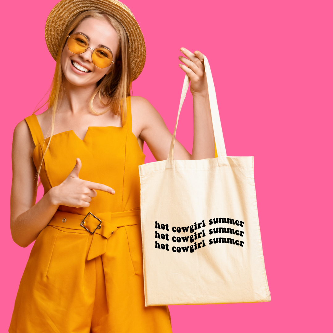 Hot Cowgirl Summer | Country Cowgirl Tote Bag