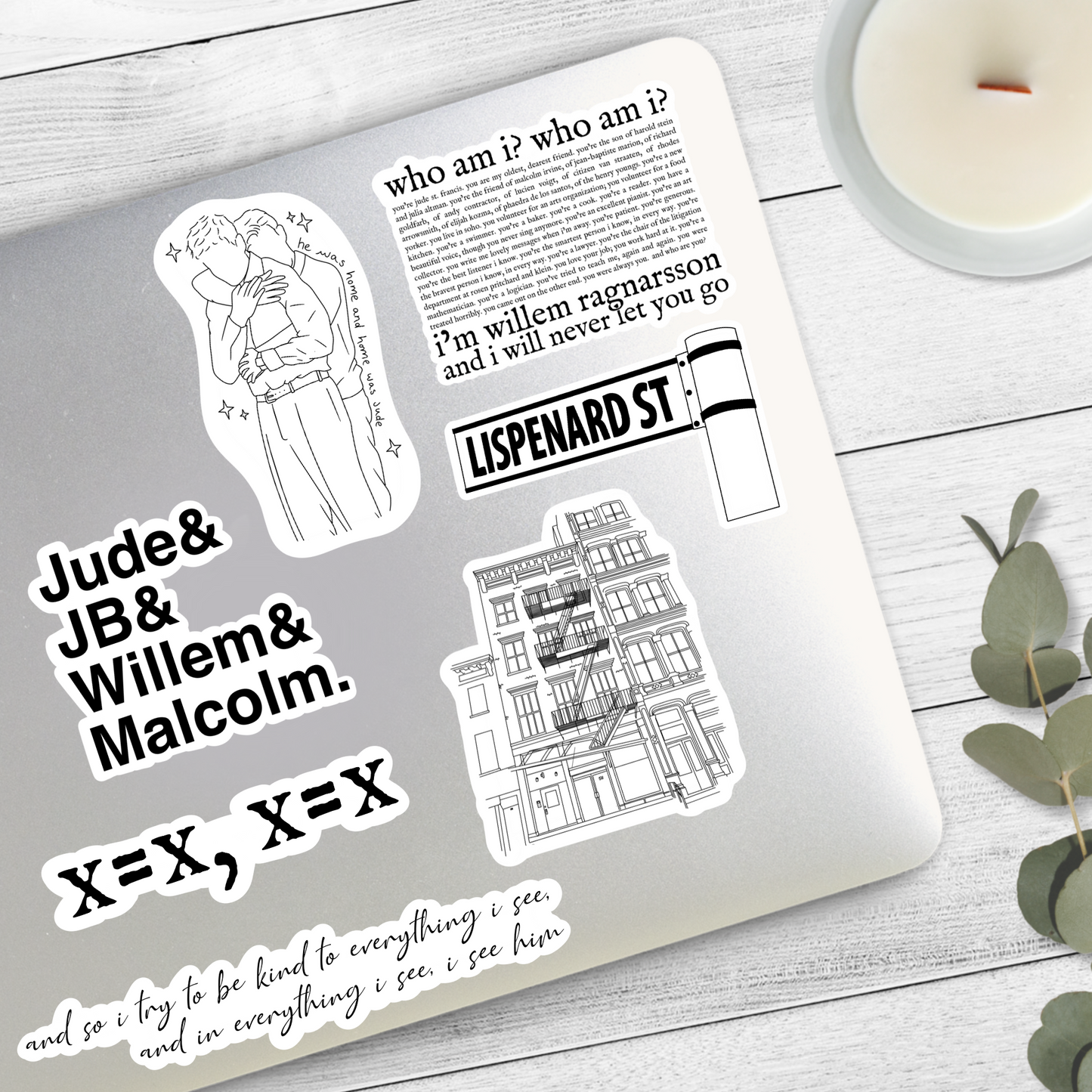 Jude & JB & Willem & Malcolm | A Little Life