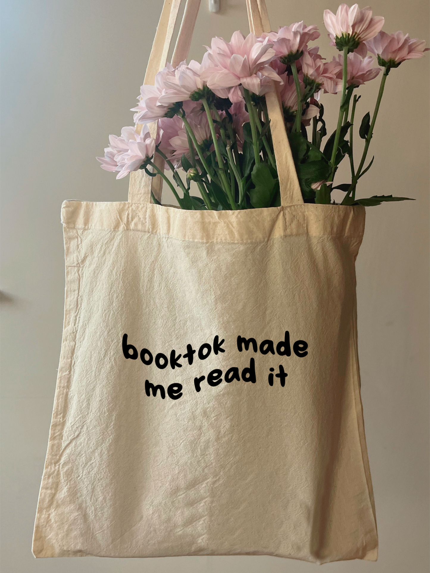 BookTok Made Me Read It Tote Bag | Hot Girls Read