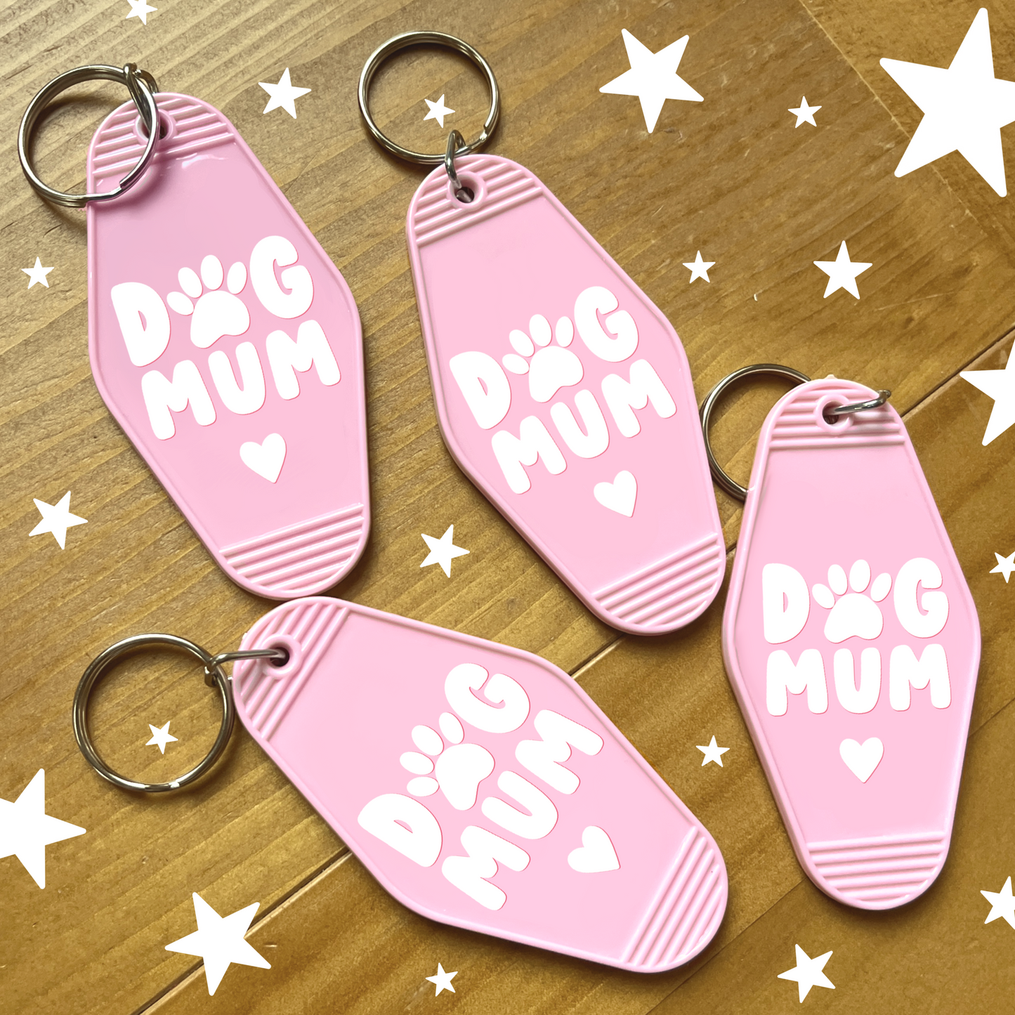 Dog Mum Keyring
