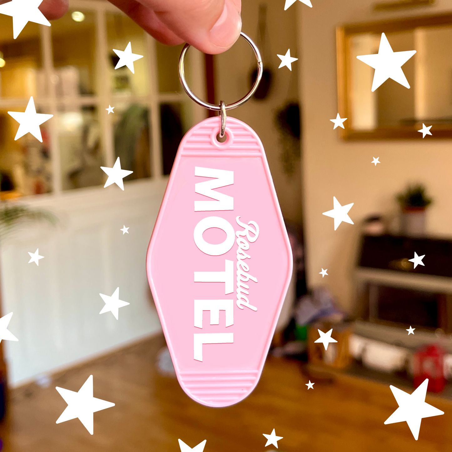 Rosebud Motel Keyring | Schitt's Creek