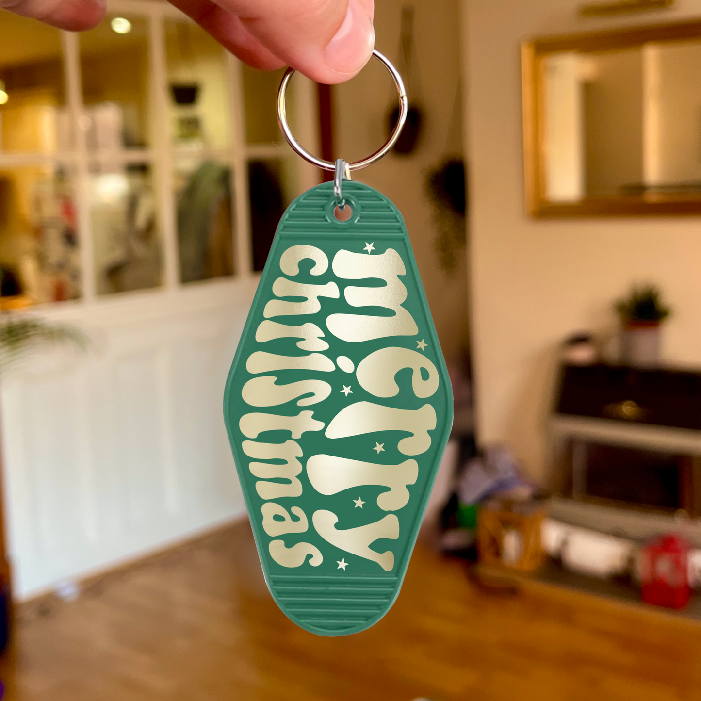 Merry Christmas Keychain | A Very Merry Birch Studios Christmas