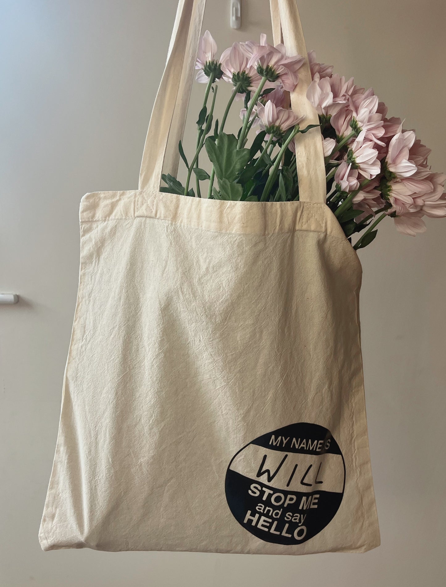 Hi My Name Is Will | Inbetweeners Tote Bag