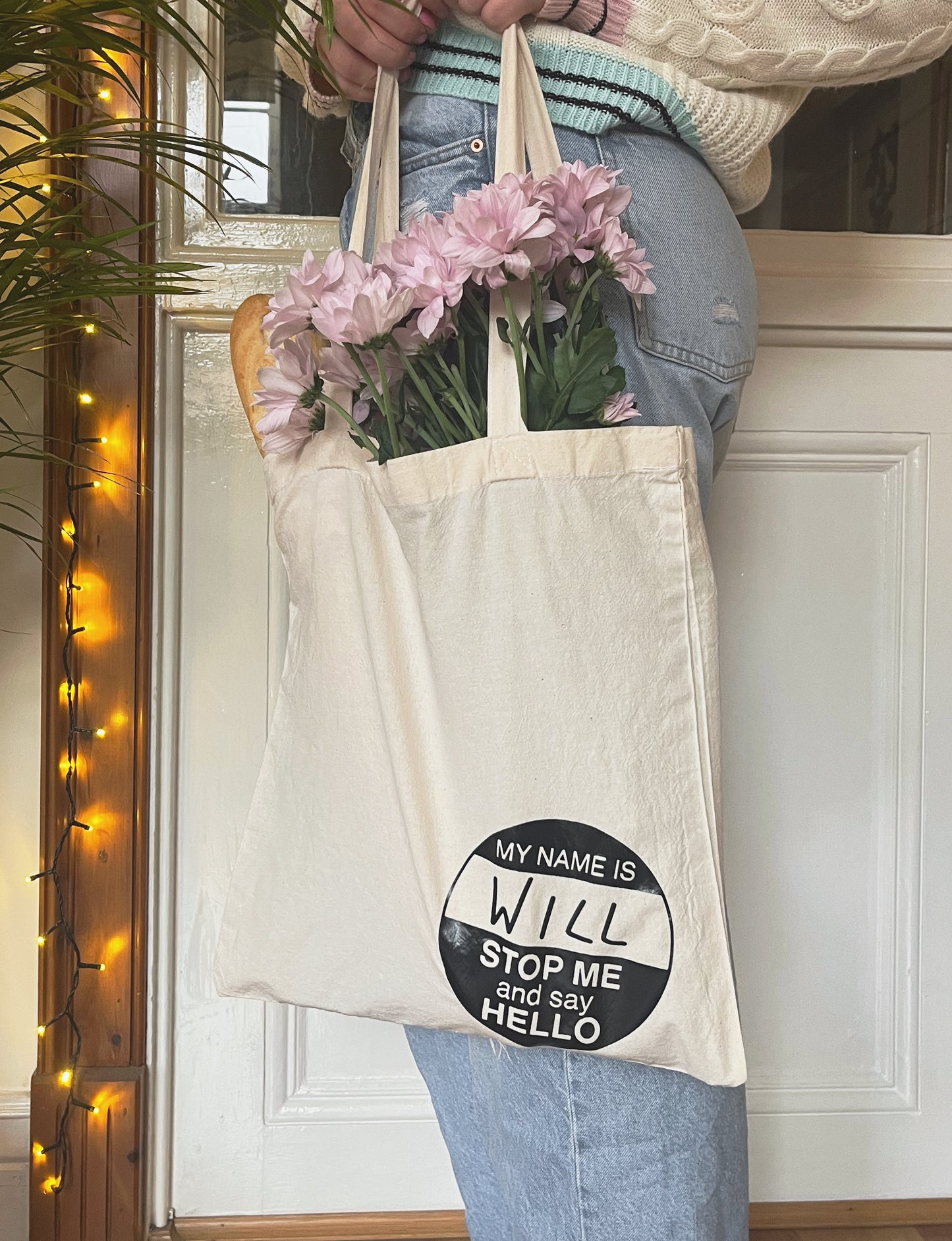 Hi My Name Is Will | Inbetweeners Tote Bag