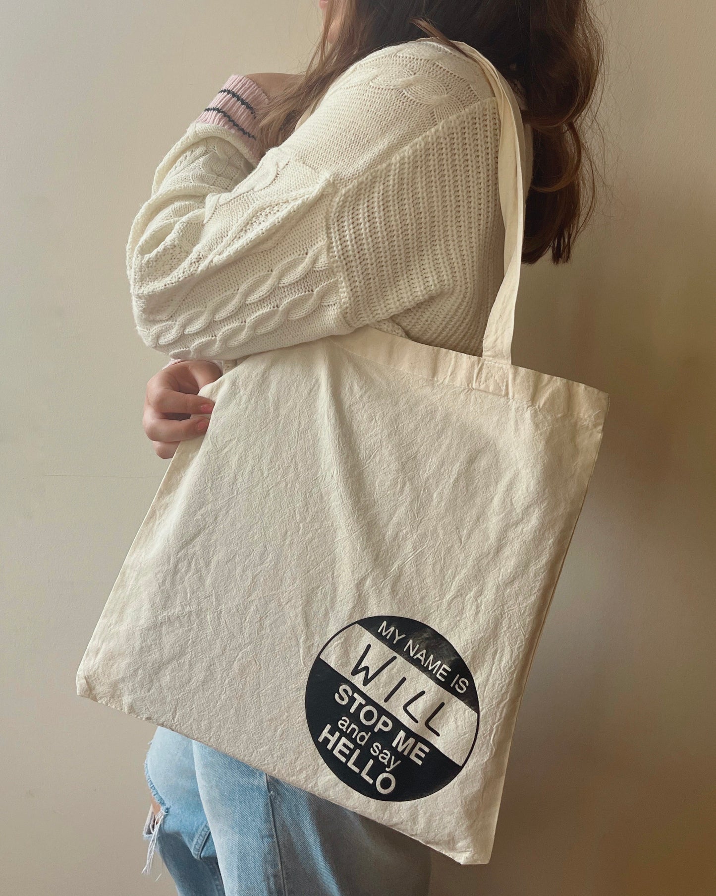 Hi My Name Is Will | Inbetweeners Tote Bag