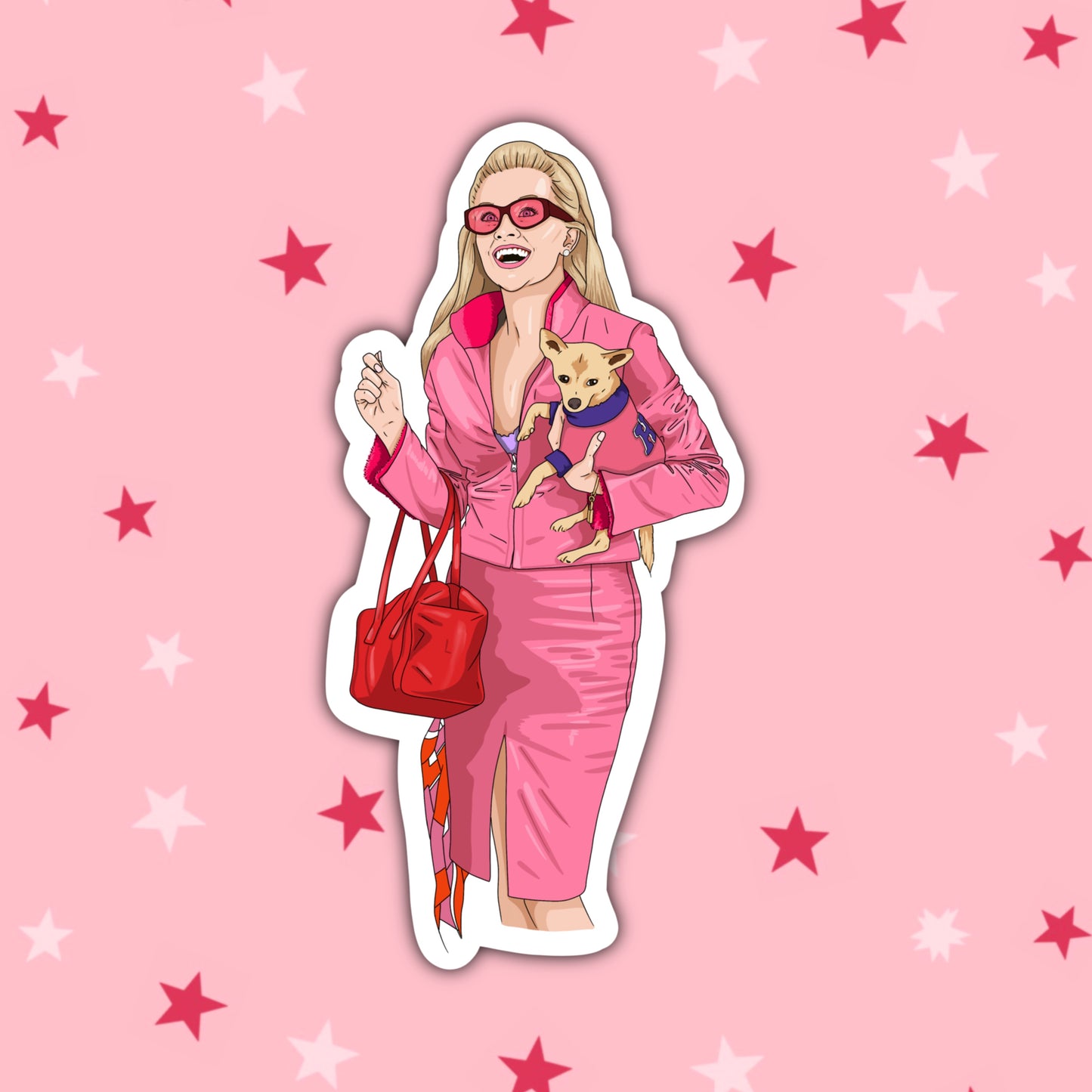 Legally Blonde Sticker Bundle | 10 Stickers | Legally Blonde Stickers | Elle Woods Stickers