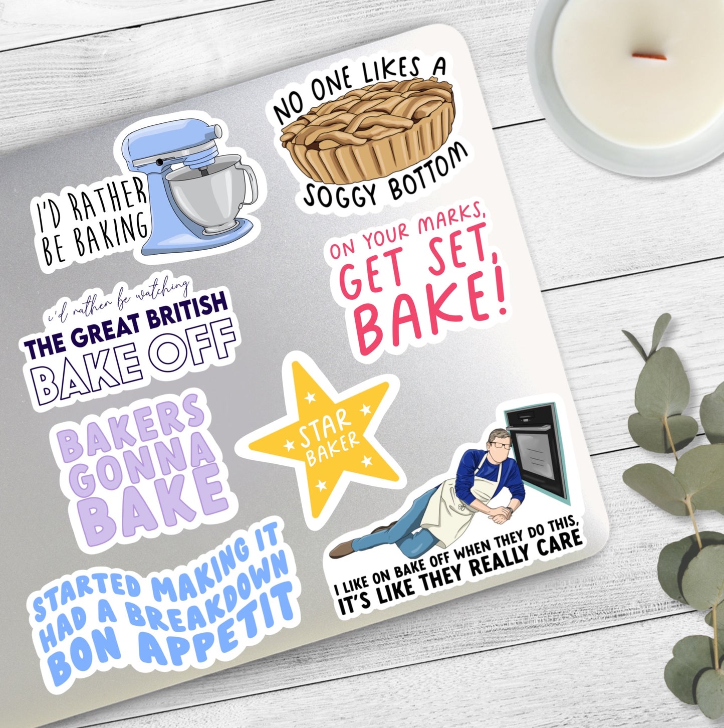 Star Baker | Bake Off Stickers