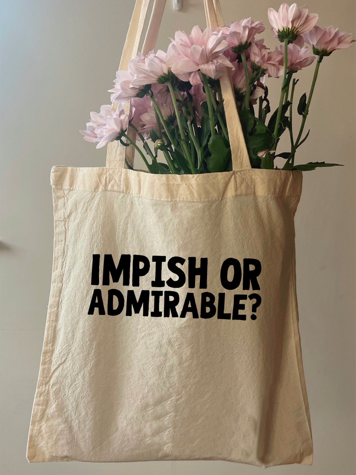 Impish or Admirable | The Office | Christmas Tote Bag
