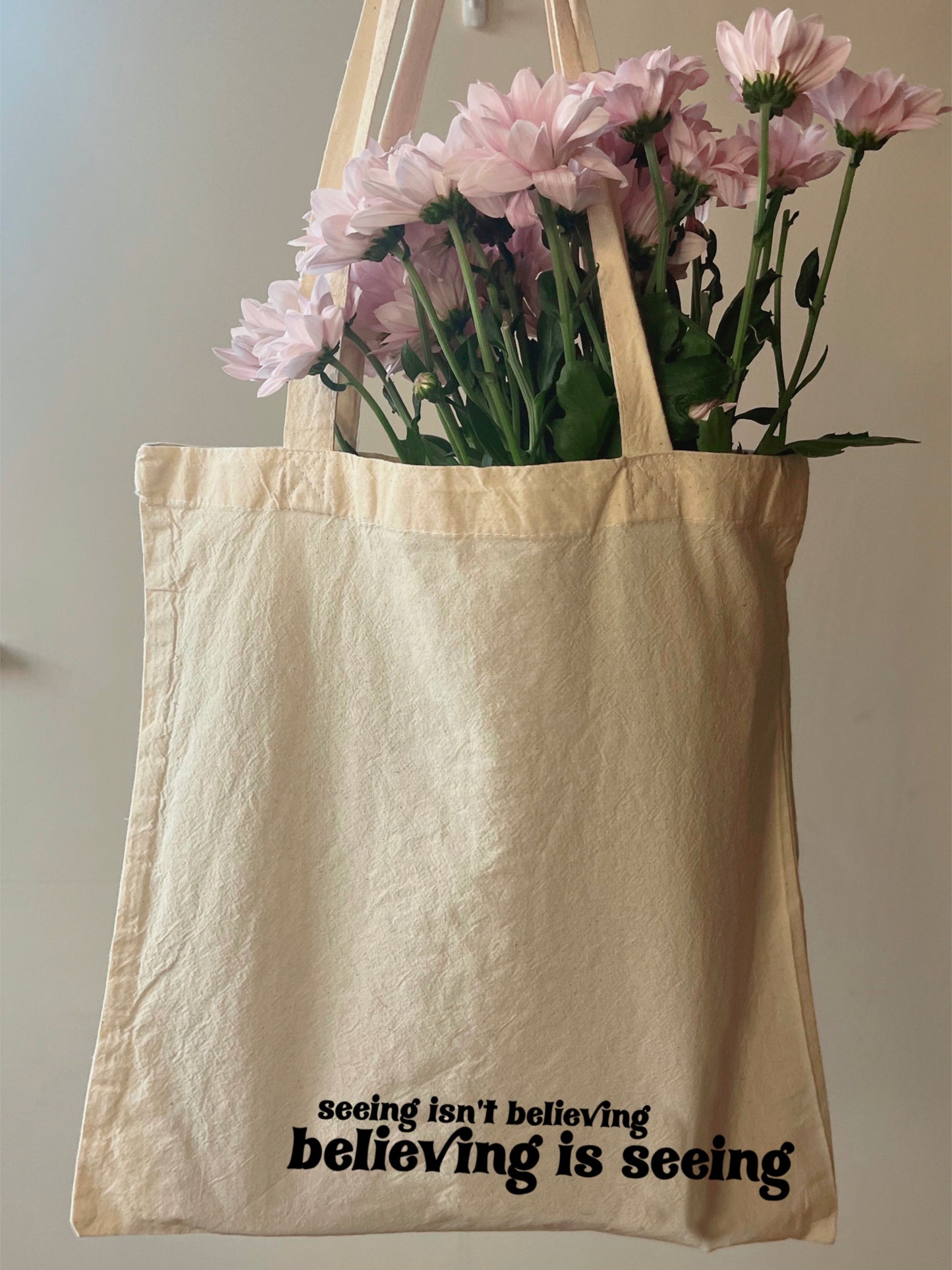 Believing is Seeing | The Santa Clause | Christmas Tote Bag