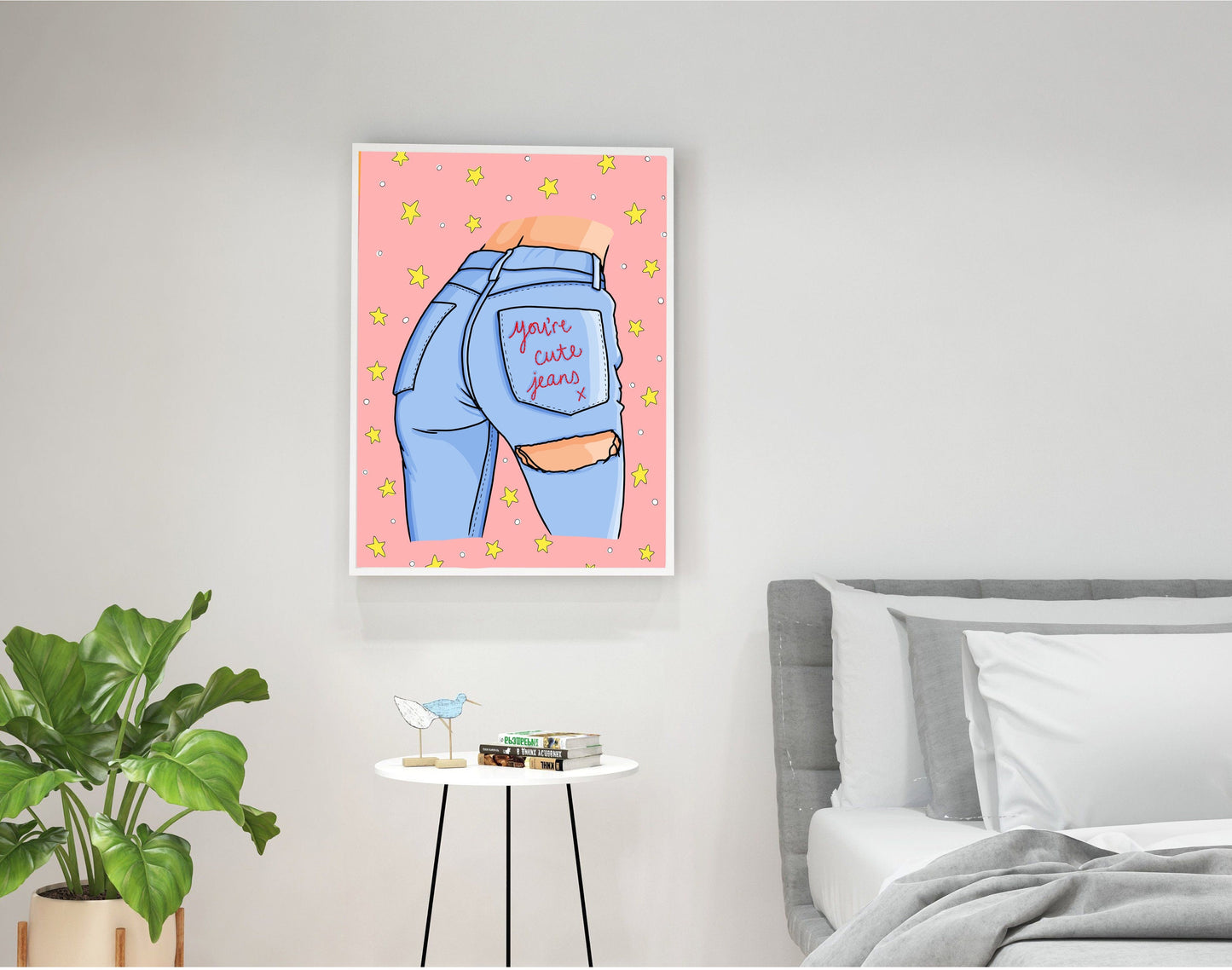 You're Cute Jeans Poster | Kardashian Poster