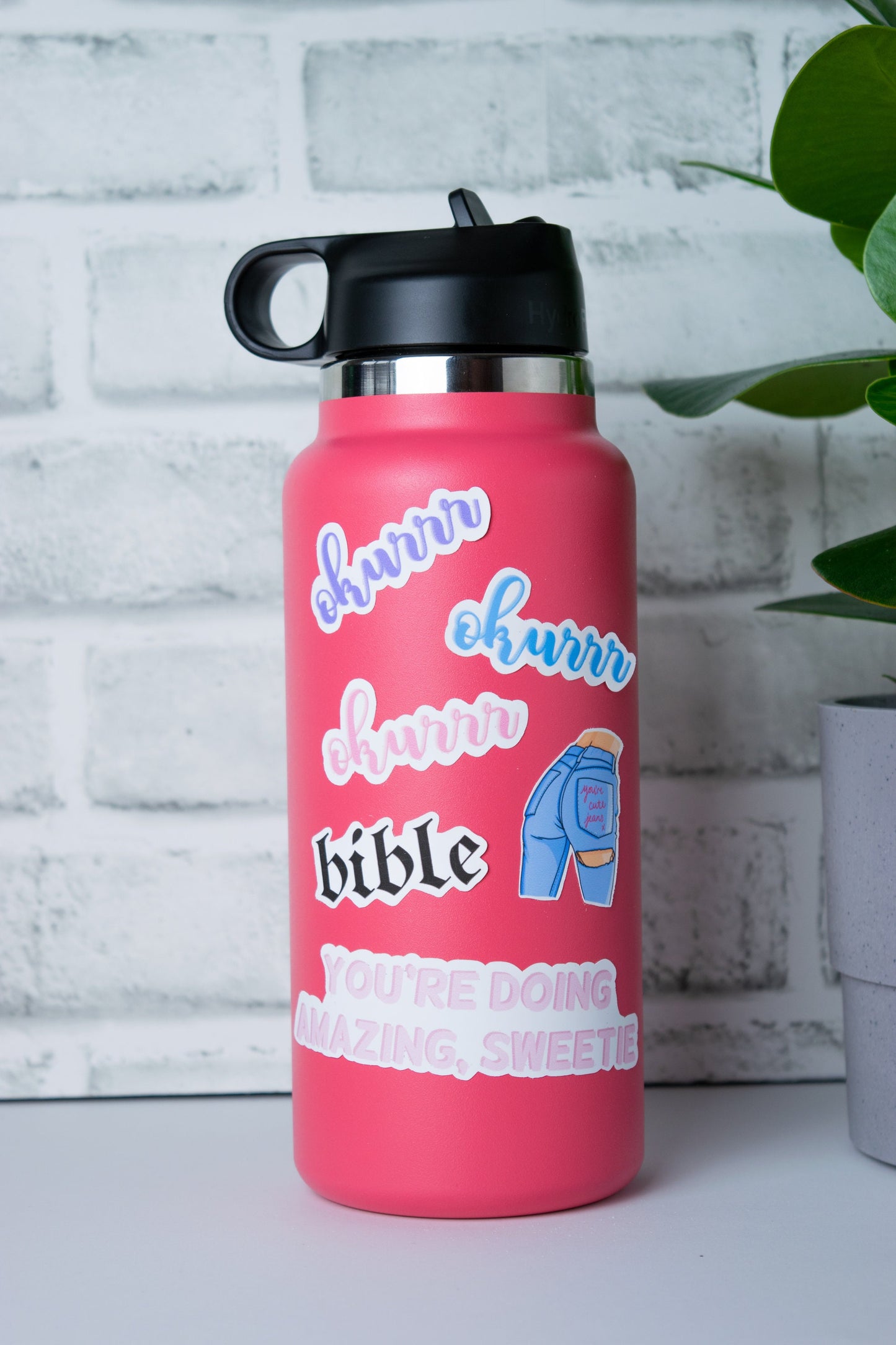 Okurrr Pink Sticker | Kardashian Sticker