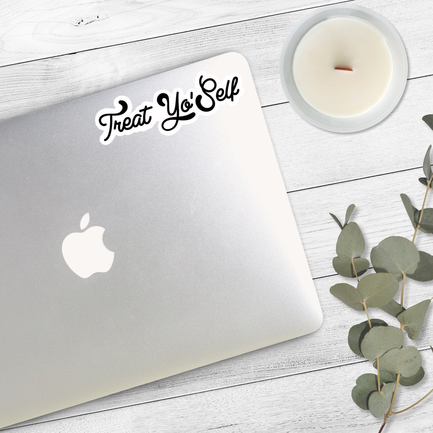 Treat Yo Self | Tom + Donna | Parks & Recreation Stickers