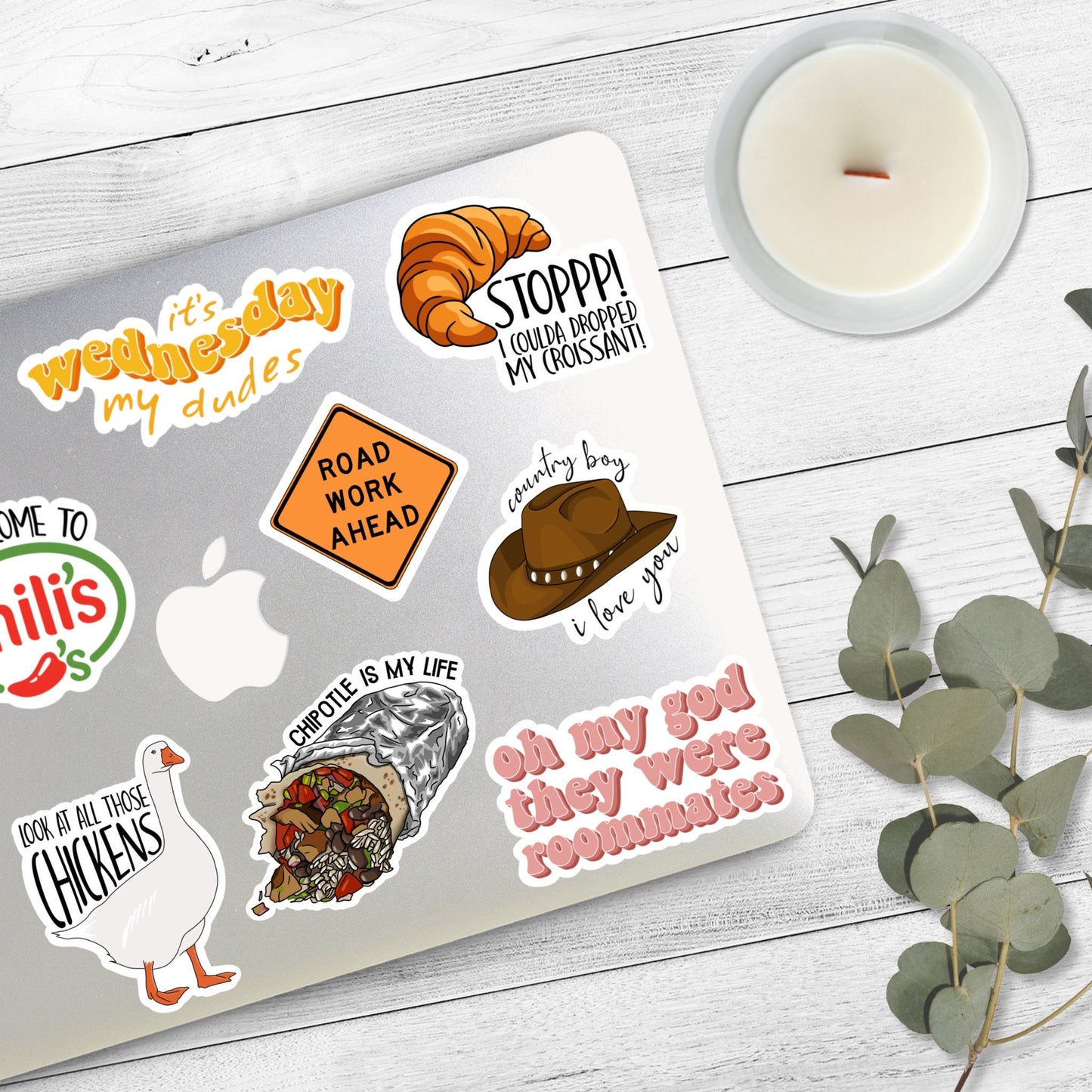 Stop I Could've Dropped My Croissant | Vine Sticker | Vine Humour | Vines