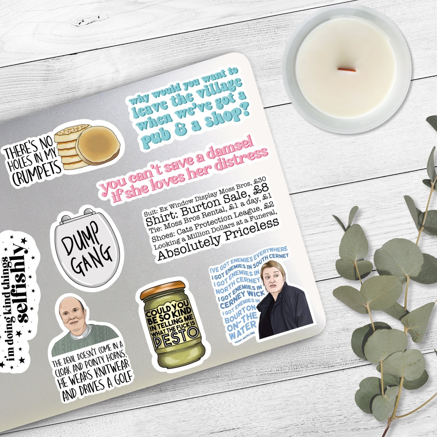 Could You Be So Kind in Telling Me, What the F*** is Pesto? | This Country Sticker | Kurtan Mucklowe