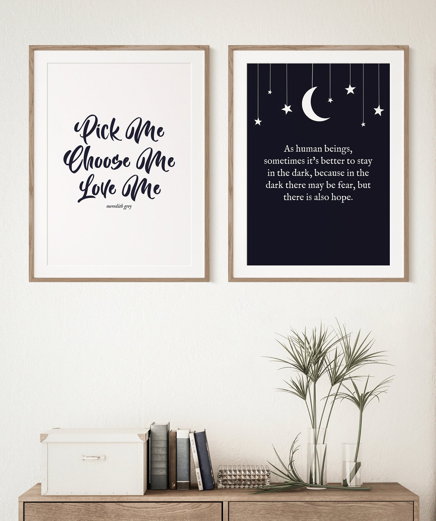Pick Me, Choose Me, Love Me | Grey's Anatomy Quote | Meredith Grey | Grey's Anatomy Print