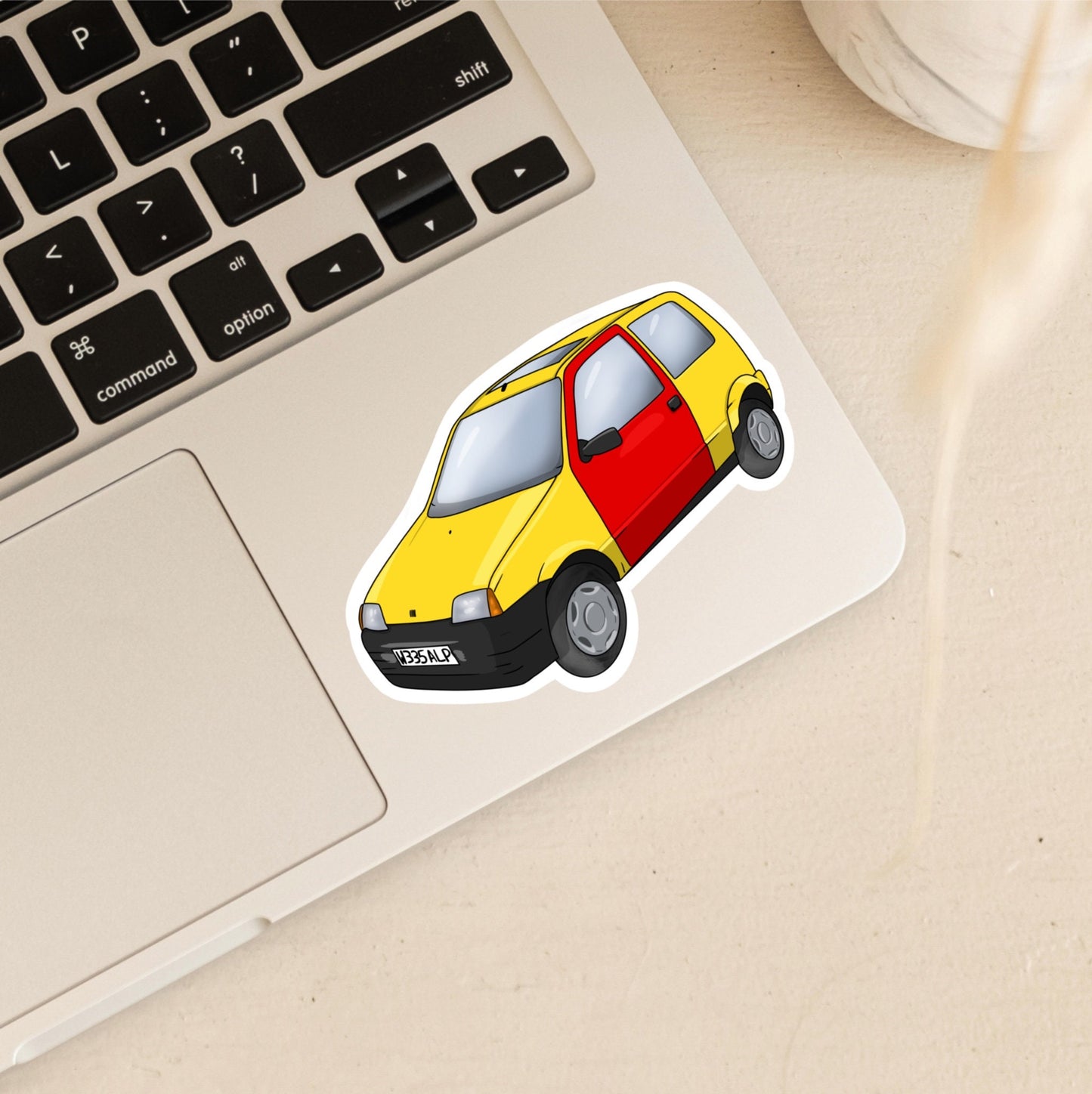 Simon's Car | Simon Inbetweeners | Inbetweeners Stickers | UK Stickers