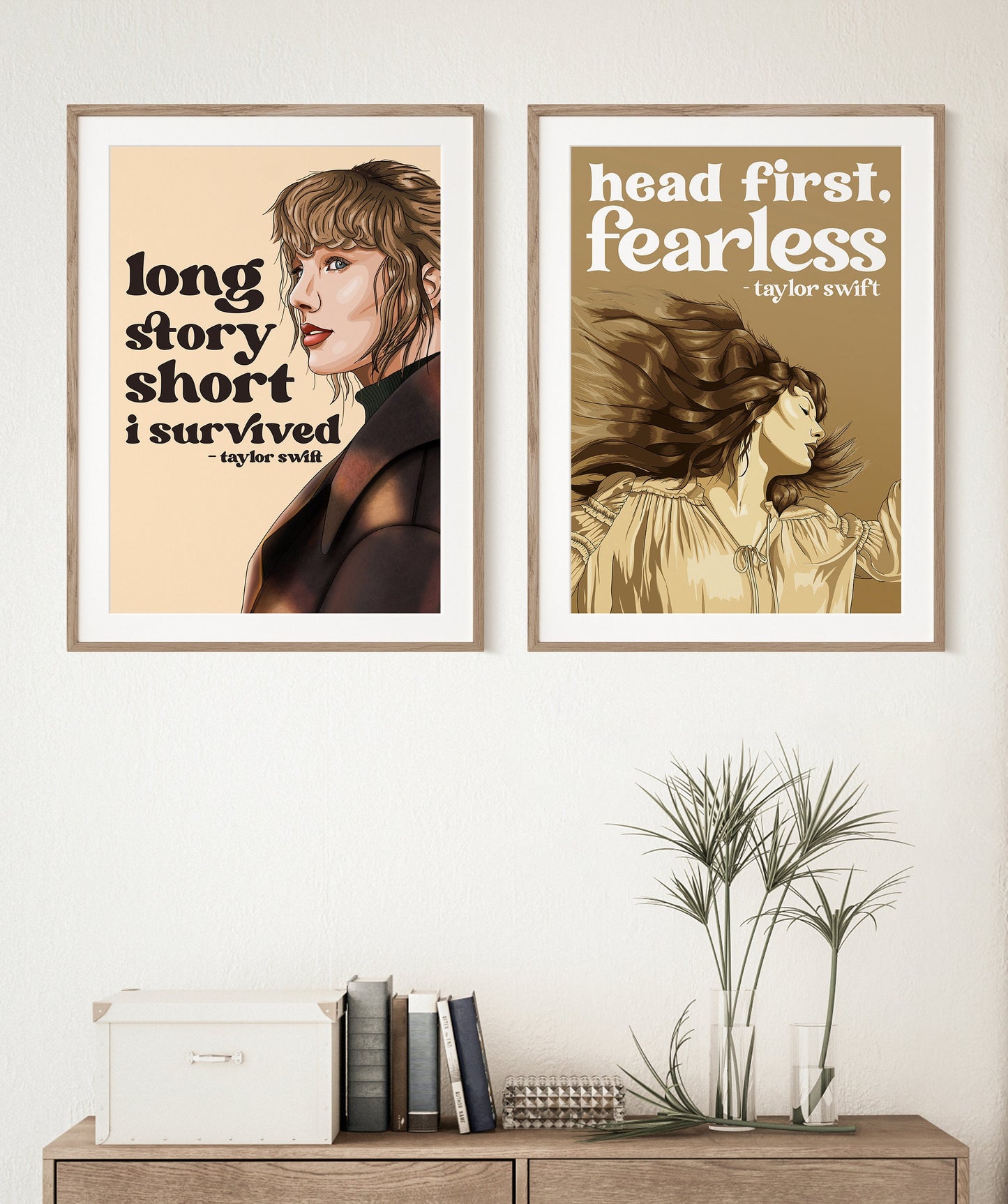 Long Story Short, I Survived | Evermore | Taylor Swift Print | Taylor Swift Illustration