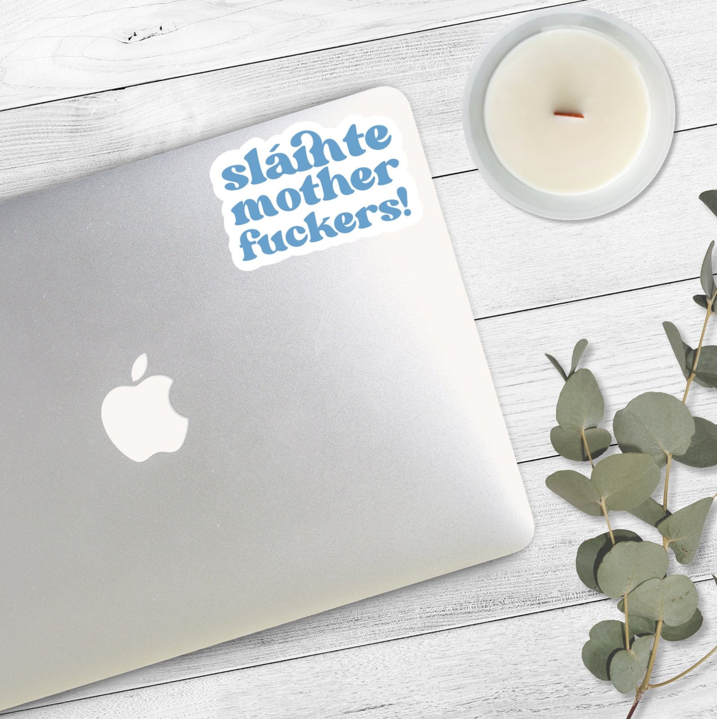Sláinte Motherfuckers! | Michelle | Derry Girls Stickers
