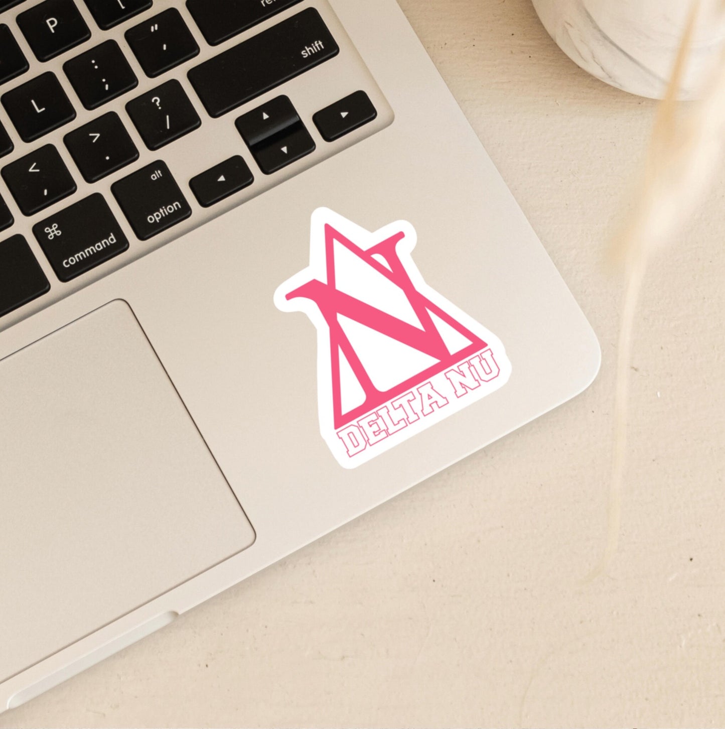 Delta Nu Logo Sticker | Elle Woods Sorority | Legally Blonde Stickers