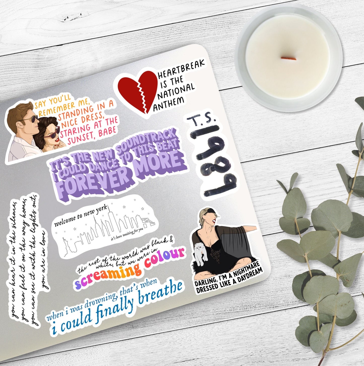 Heartbreak is the National Anthem | 1989 Album | Taylor Swift Stickers