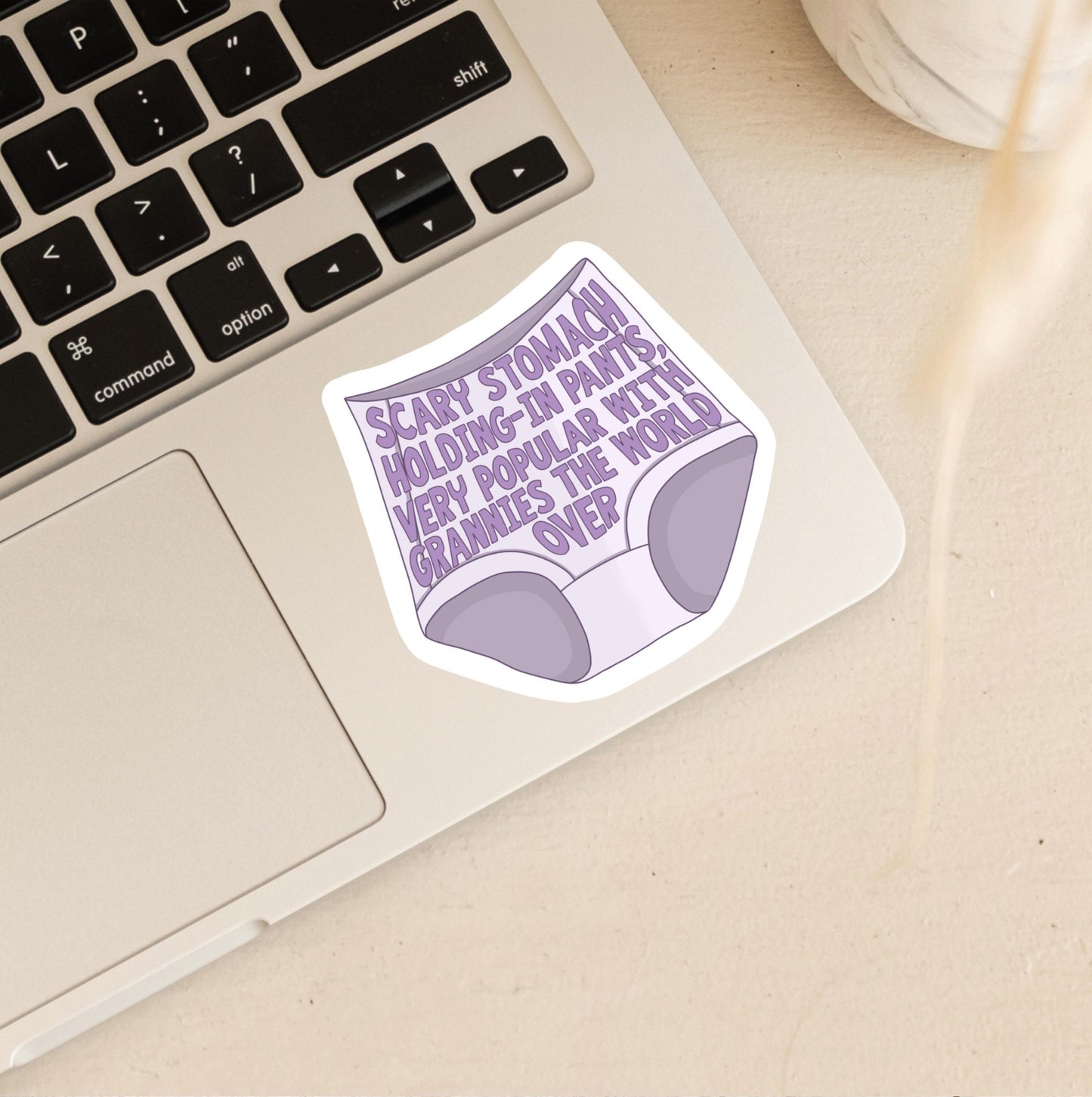 Scary Stomach Holding In Pants | Bridget | Bridget Jones Stickers