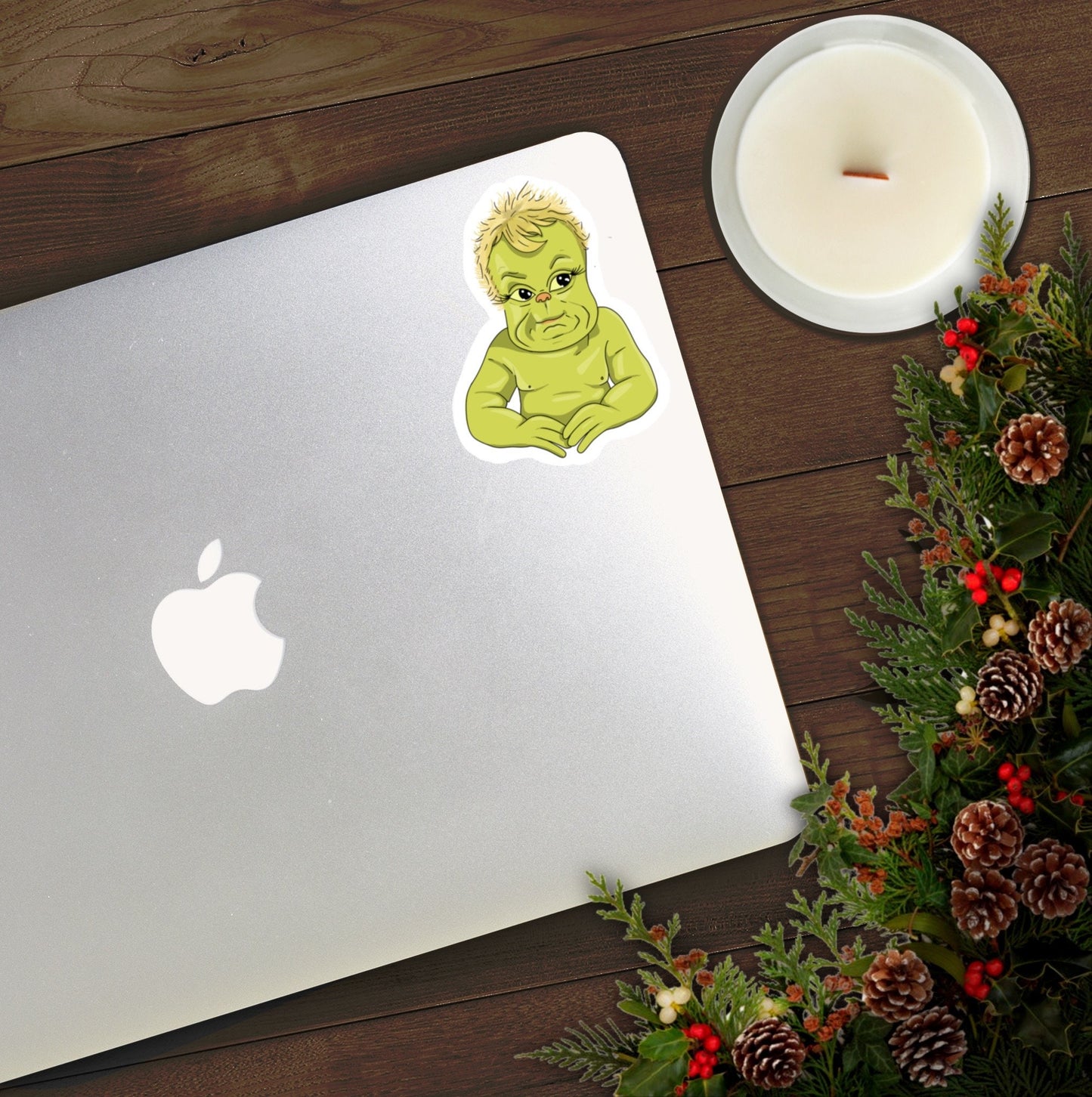 Baby Grinch | The Grinch Sticker | Christmas Movie Stickers