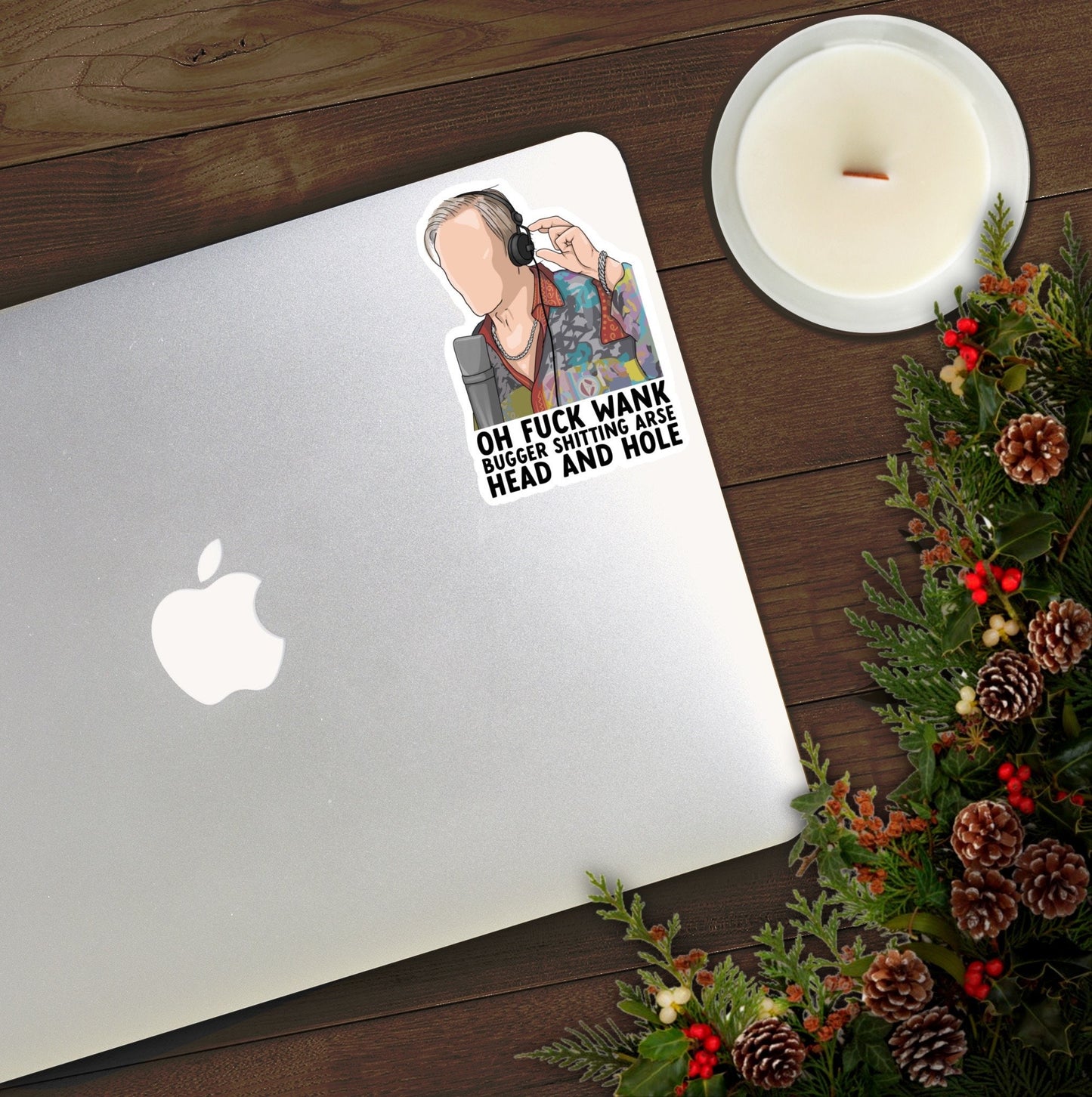Billy's Swearing Rant | Bill Nighy | Love Actually Stickers