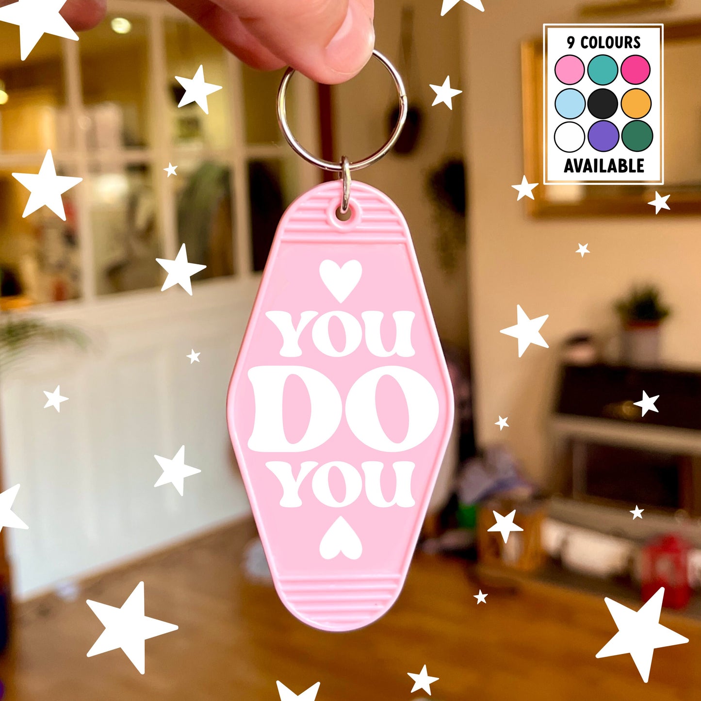 You Do You Keychain | Motel Style Keychains, Motivation, You Do You, Girl Gifts, Gifts for Her, Small Gifts,