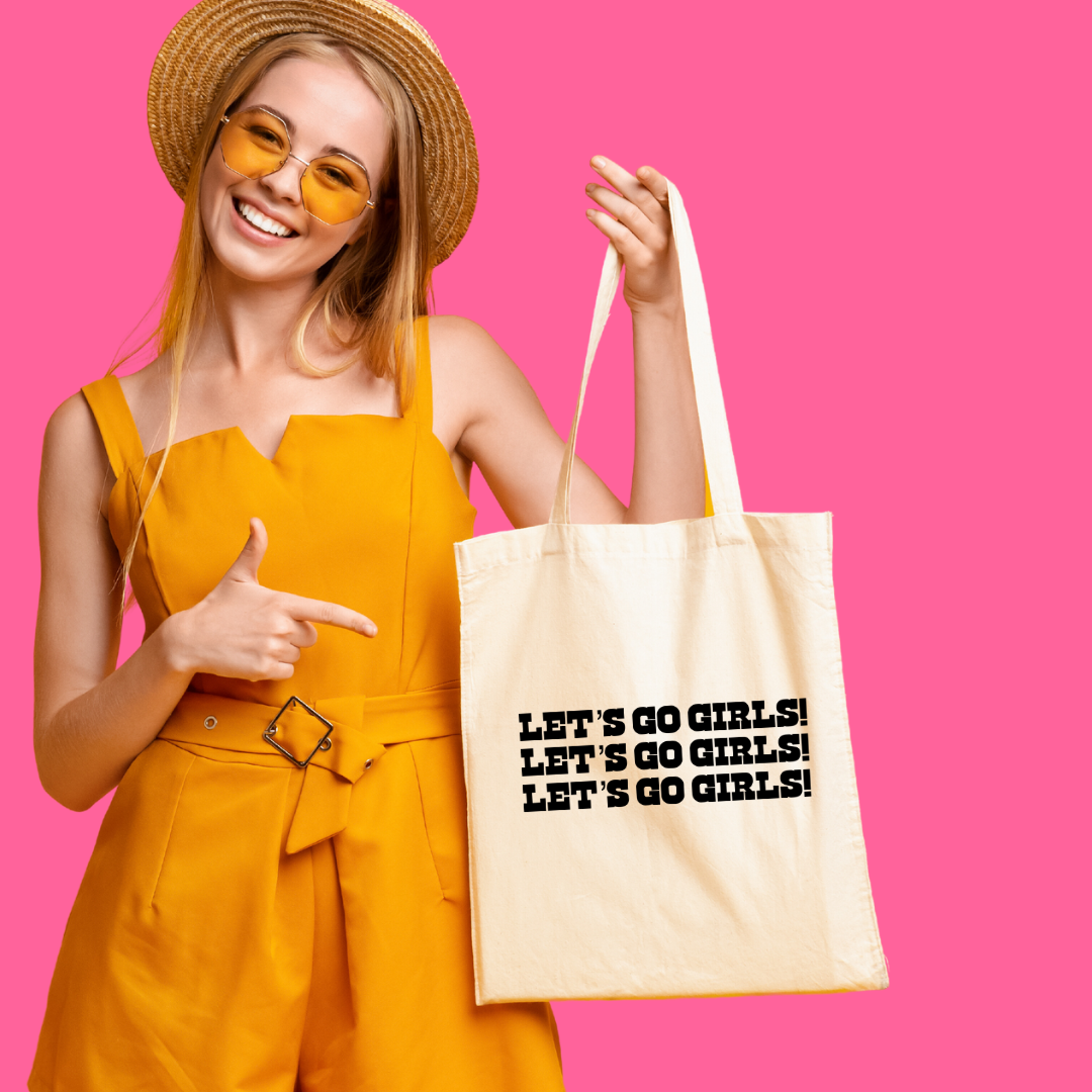 Let's Go Girls | Country Cowgirl Tote Bag