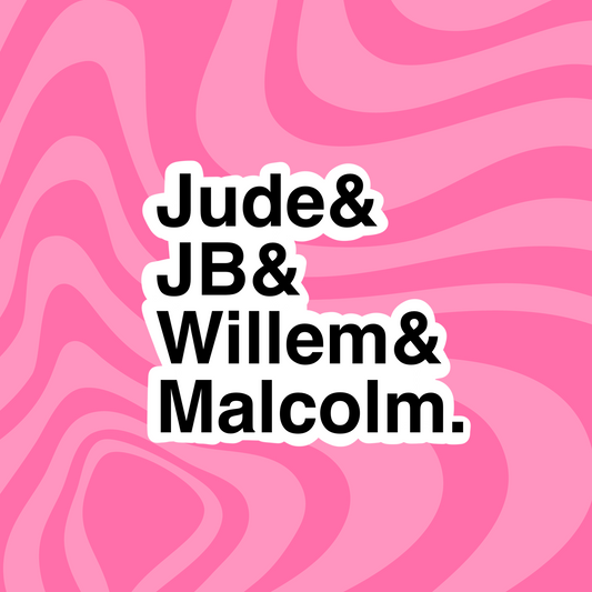 Jude & JB & Willem & Malcolm | A Little Life