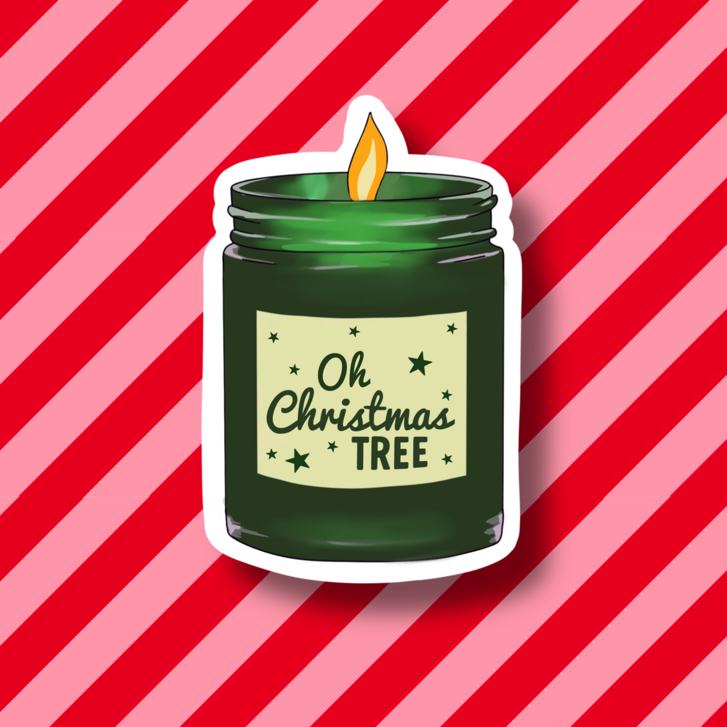 Christmas Tree Candle | A Very Merry Birch Studios Christmas