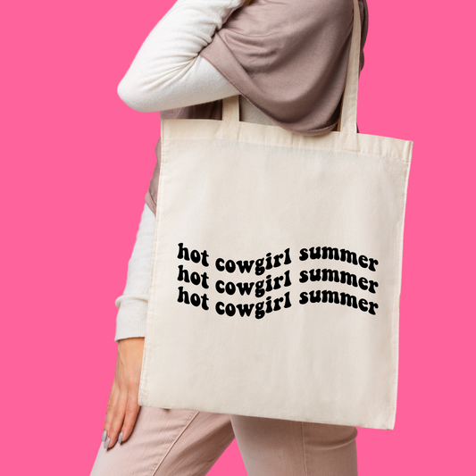 Hot Cowgirl Summer | Country Cowgirl Tote Bag