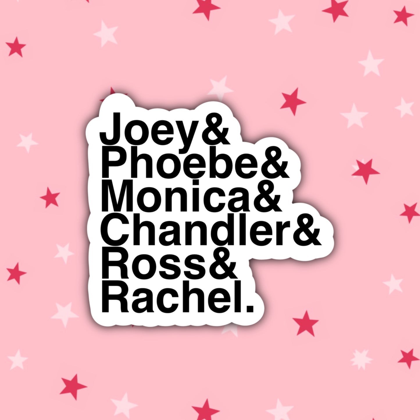 The One With the Friends Stickers | Friends Sticker Bundle | 12 Sticker Bundle