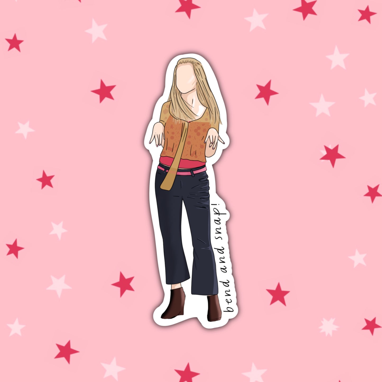 Legally Blonde Sticker Bundle | 10 Stickers | Legally Blonde Stickers | Elle Woods Stickers