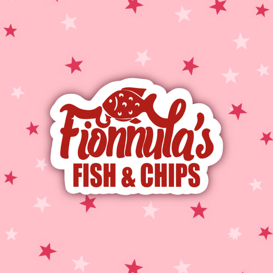 Fionnula's Fish Shop | Derry Girls Stickers
