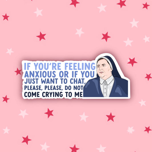 Please Do Not Come Crying to Me | Derry Girls Stickers