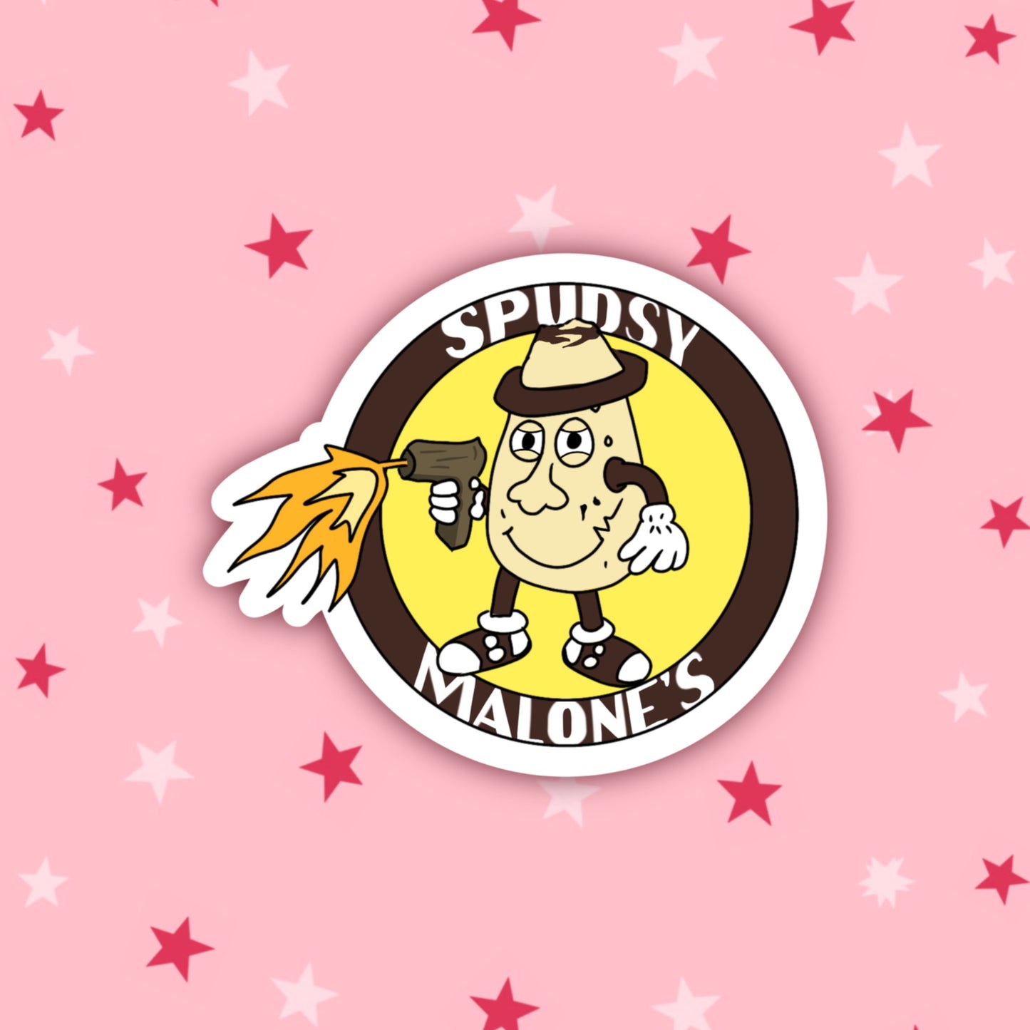 Spudsy Malone's Sticker | The Middle