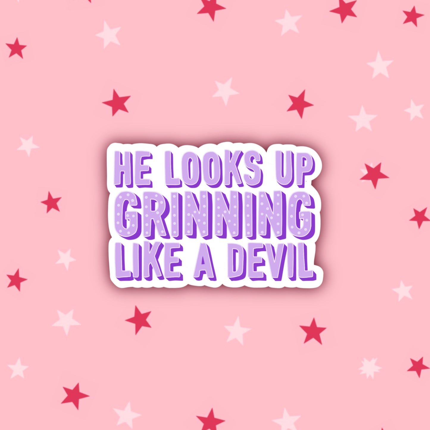 He Looks Up Grinning Like a Devil | Taylor Swift Lover