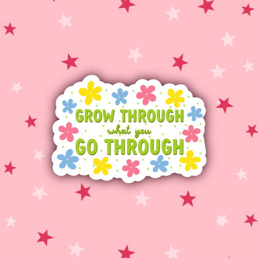 Grow Through What You Go Through Quote