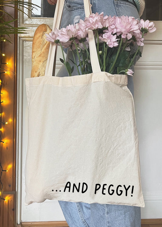 And Peggy! | Hamilton Tote Bag