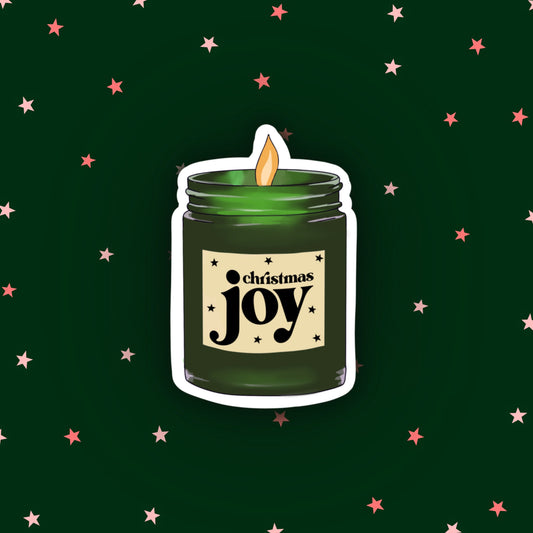 Christmas Joy Candle | Christmas is Coming