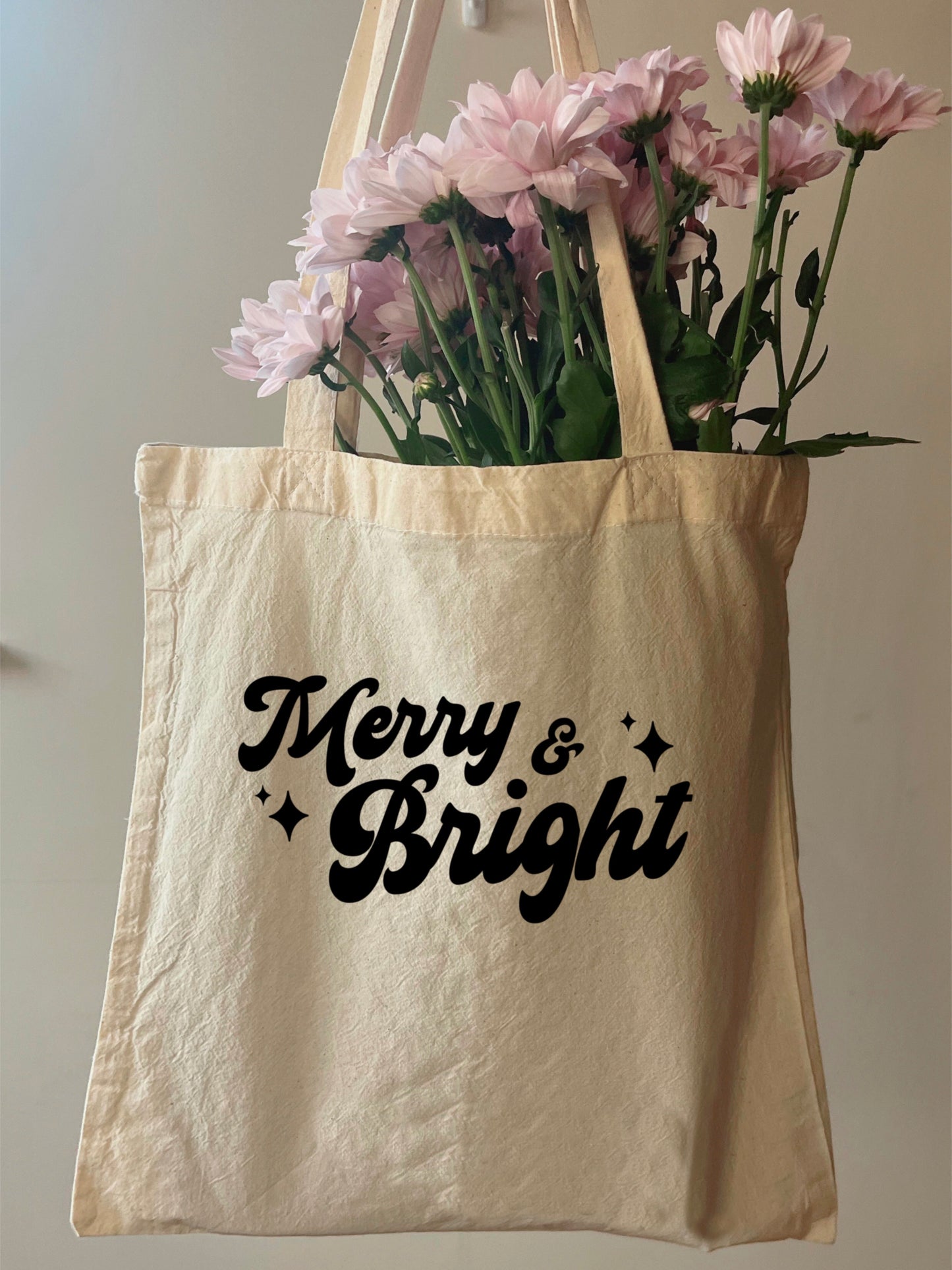 Merry & Bright | Christmas Tote Bag