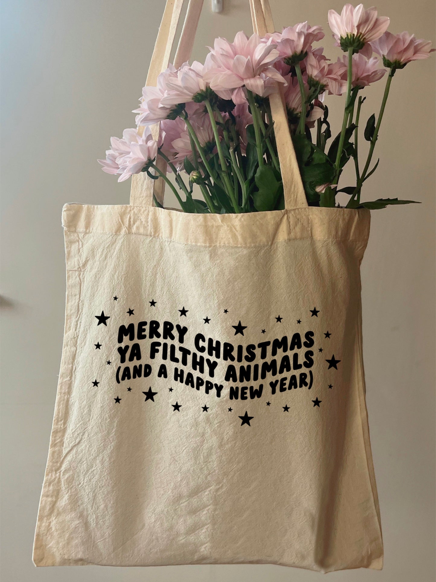 Merry Christmas Ya Filthy Animals | Home Alone | Christmas Tote Bag