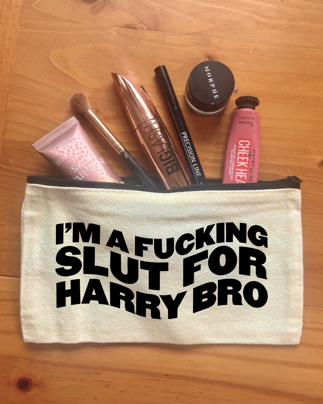 Slut for Harry | Harry Styles | Pencil Case | Makeup Bag | Small Zipped Pouch