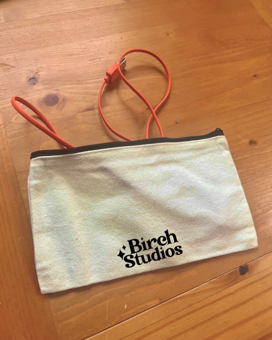 Schrute Farms Logo | The Office | Pencil Case | Makeup Bag | Small Zipped Pouch