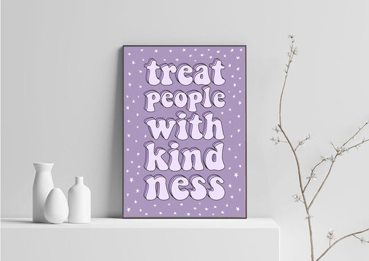 Treat People With Kindness Print | Harry Styles Print