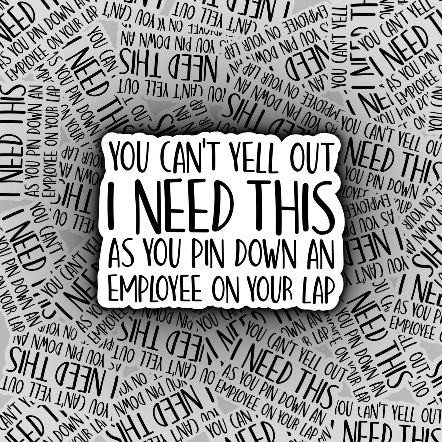 I Need This - Michael Scott Sticker | The Office