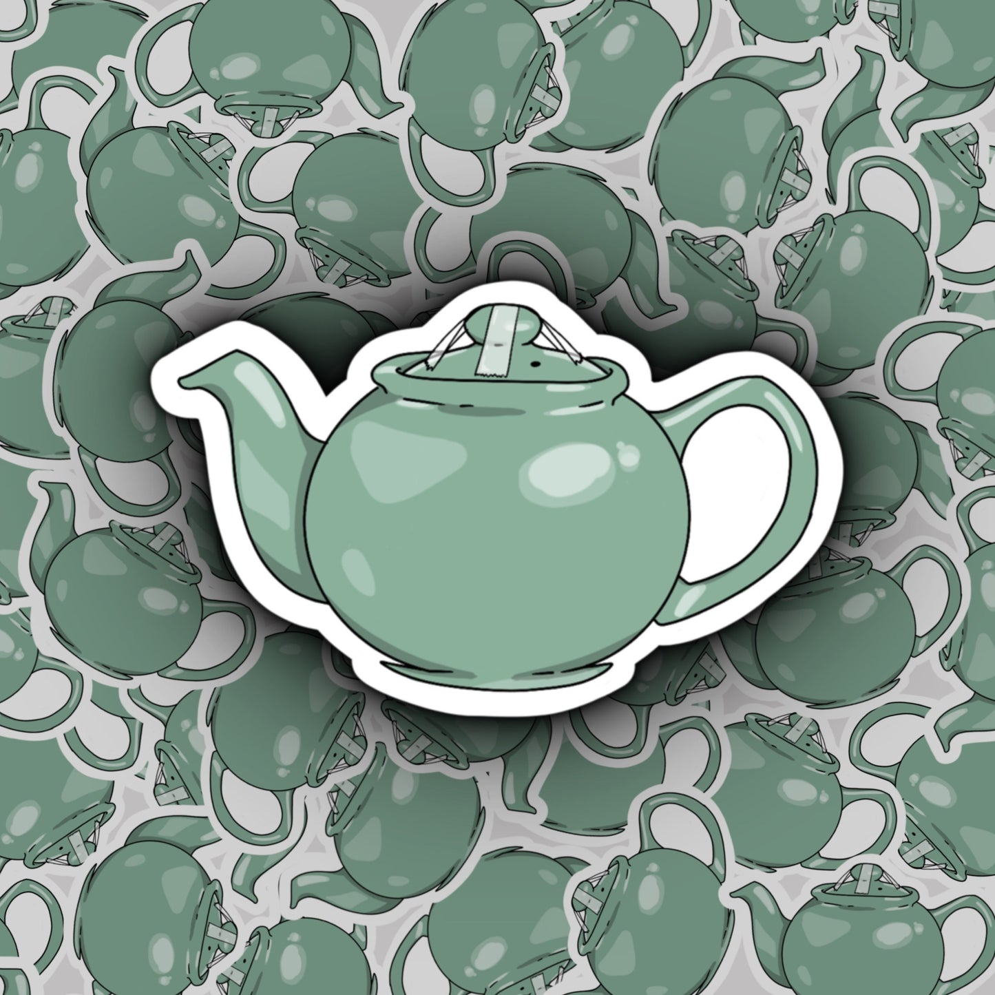 Pam's Teapot Sticker | The Office